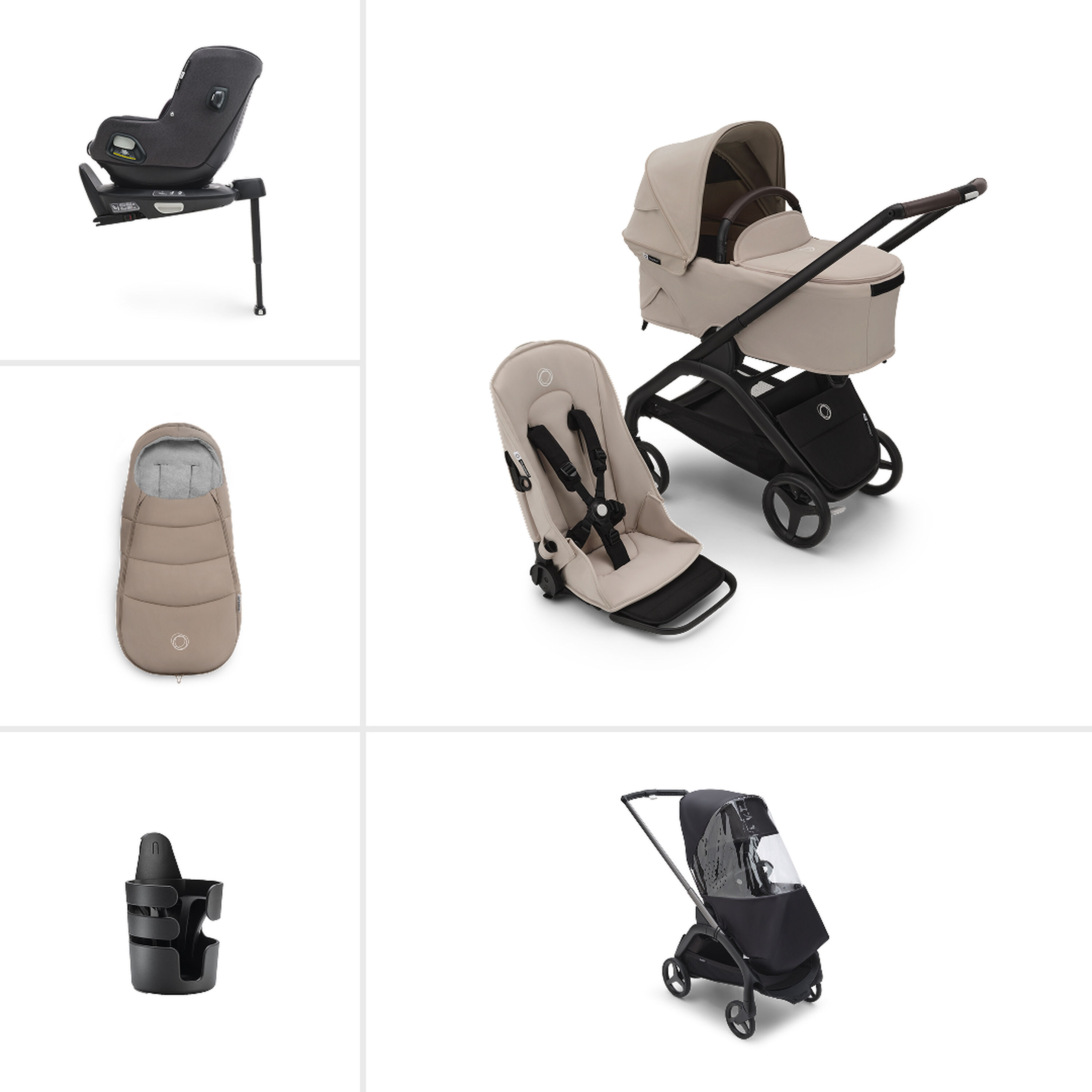 Bugaboo Dragonfly Pack completo recién nacido (invierno) - Main Modal Image Slide 1 of 7