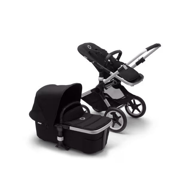 Refurbished Bugaboo Fox2 complete ALU/BLACK-BLACK - Main Image Slide 1 van 10
