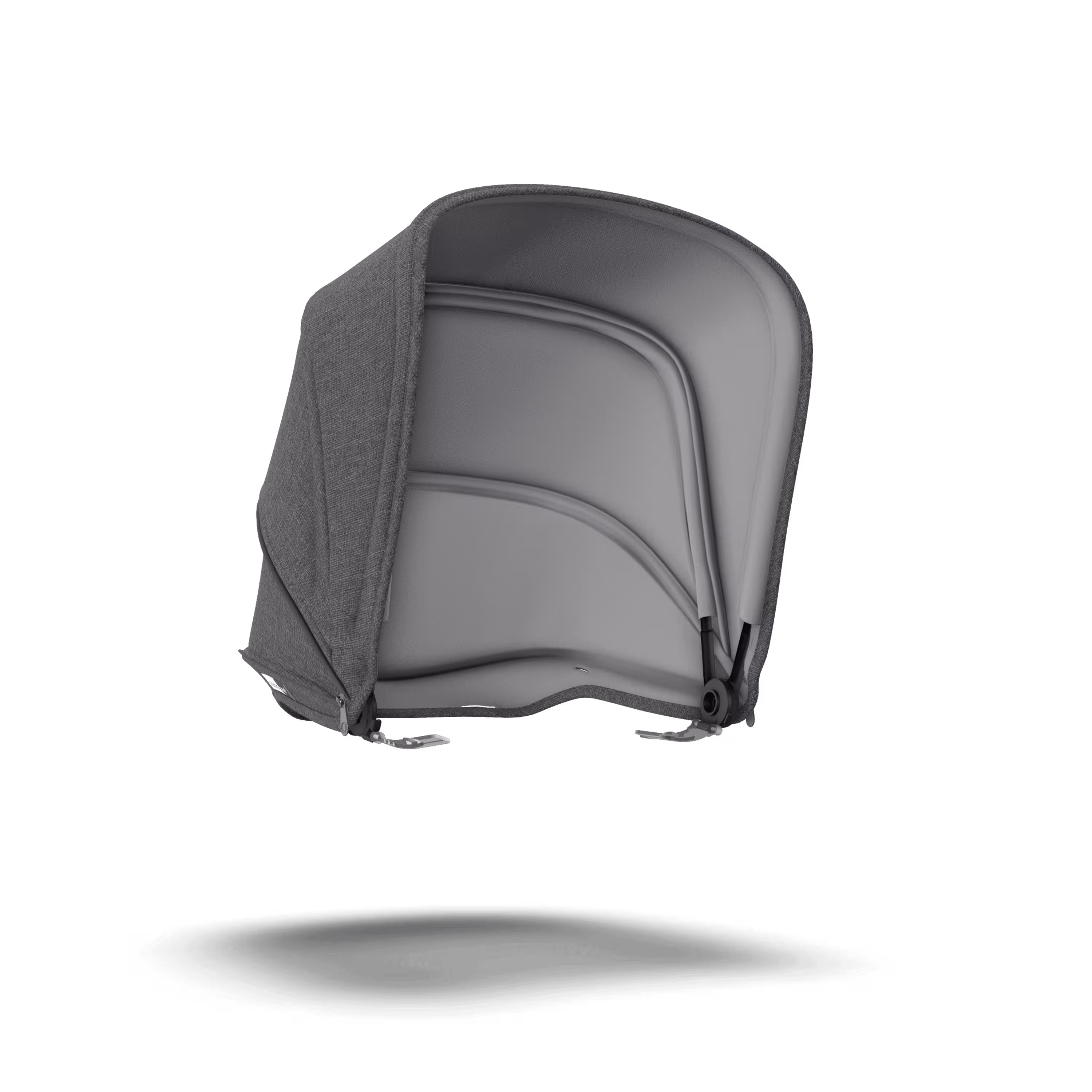 Bugaboo Bee5 sun canopy GREY MELANGE - Main Modal Image Slide 5 of 6