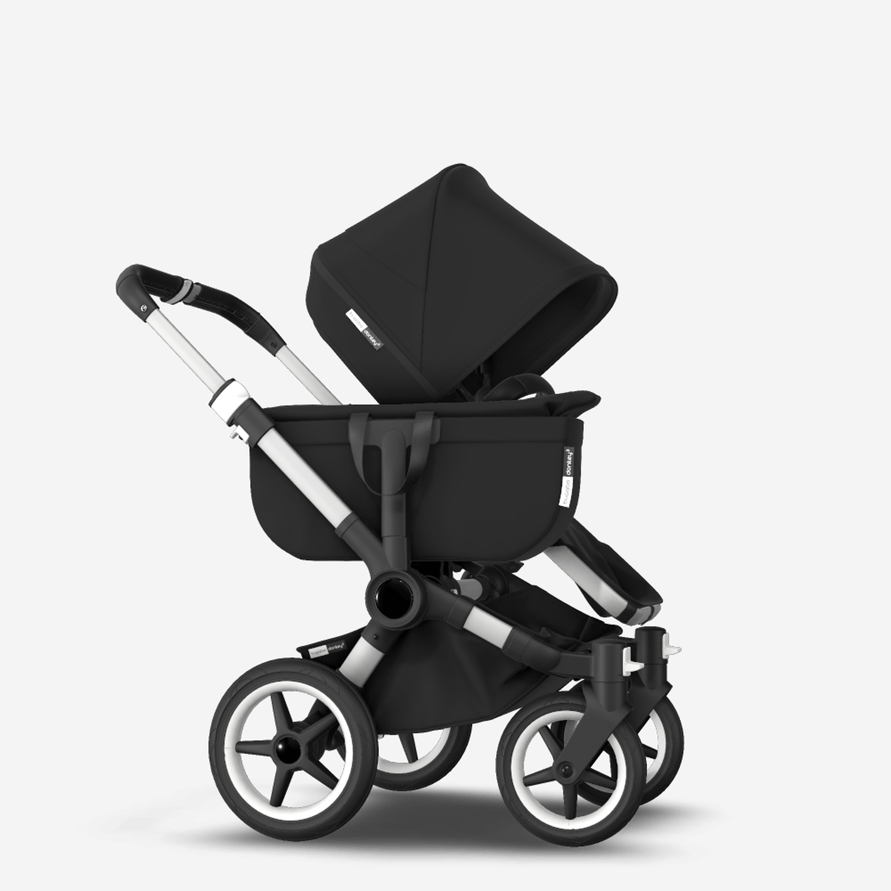 Refurbished Bugaboo Donkey3 mono complete ALU/BLACK-BLACK - Main Modal Image Slide 9 of 10