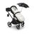 Bugaboo Fox Cub 2-in-1 stroller black base, stormy blue fabrics, stormy blue sun canopy - Thumbnail Slide 12 of 12