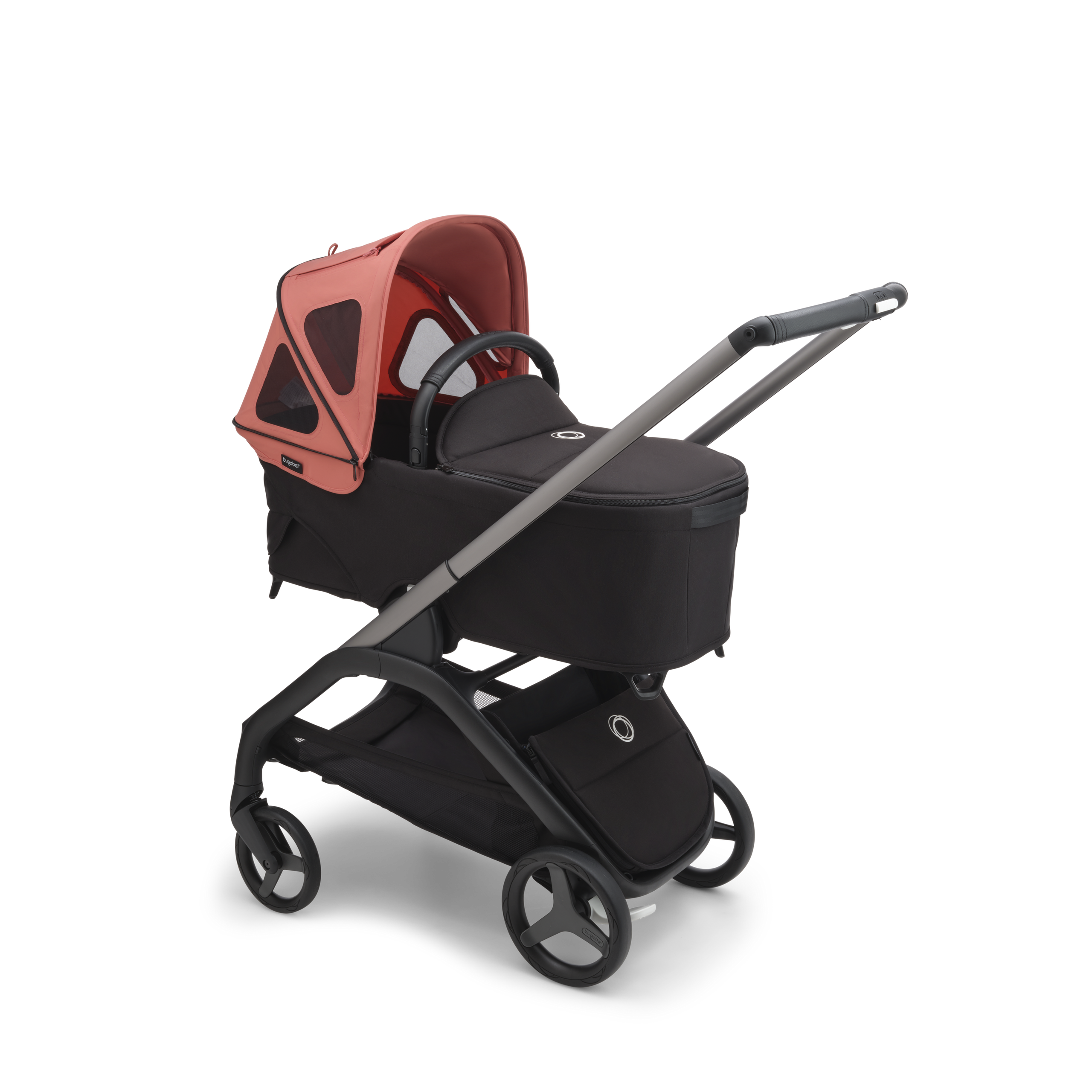 Bugaboo Dragonfly breezy sun canopy SUNRISE RED - Thumbnail Slide 2 of 5