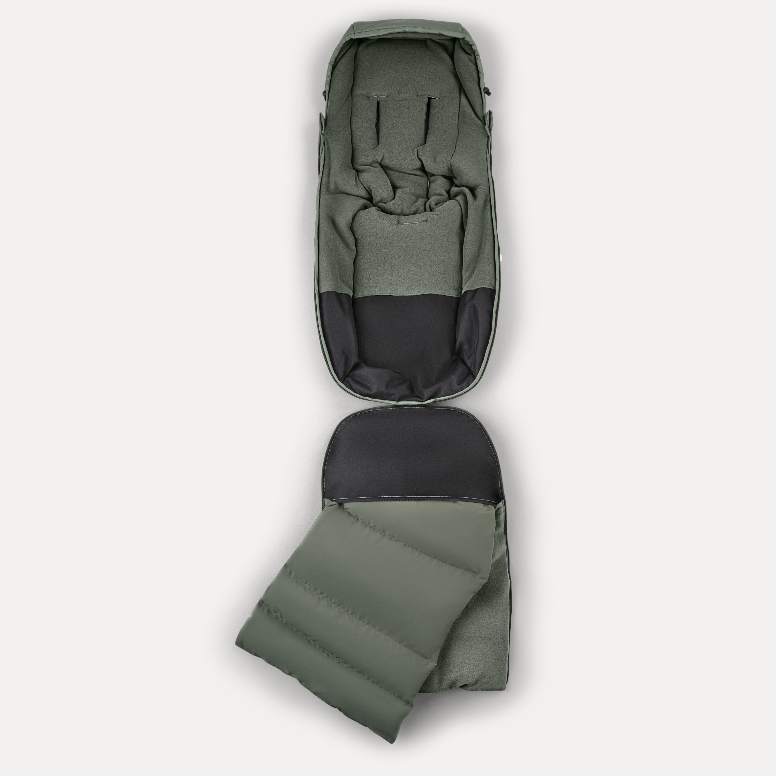 Bugaboo THERMOLITE® performance footmuff FOREST GREEN - Set of 2 - Main Modal Image Slide 2 of 4