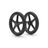 Bugaboo Fox 5 rear wheels BLACK - Thumbnail Slide 1 of 4