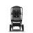 Bugaboo Fox 2 seat and bassinet stroller grey melange sun canopy, grey melange fabrics, black chassis - Thumbnail Slide 3 van 10