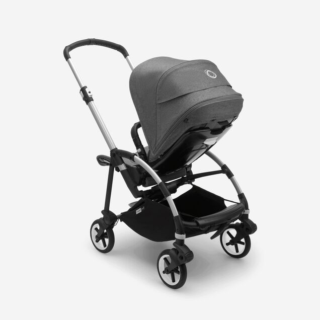 Refurbished Bugaboo Bee6 complete UK ALU/GREY MELANGE-GREY MELANGE - Main Image Slide 1 of 3