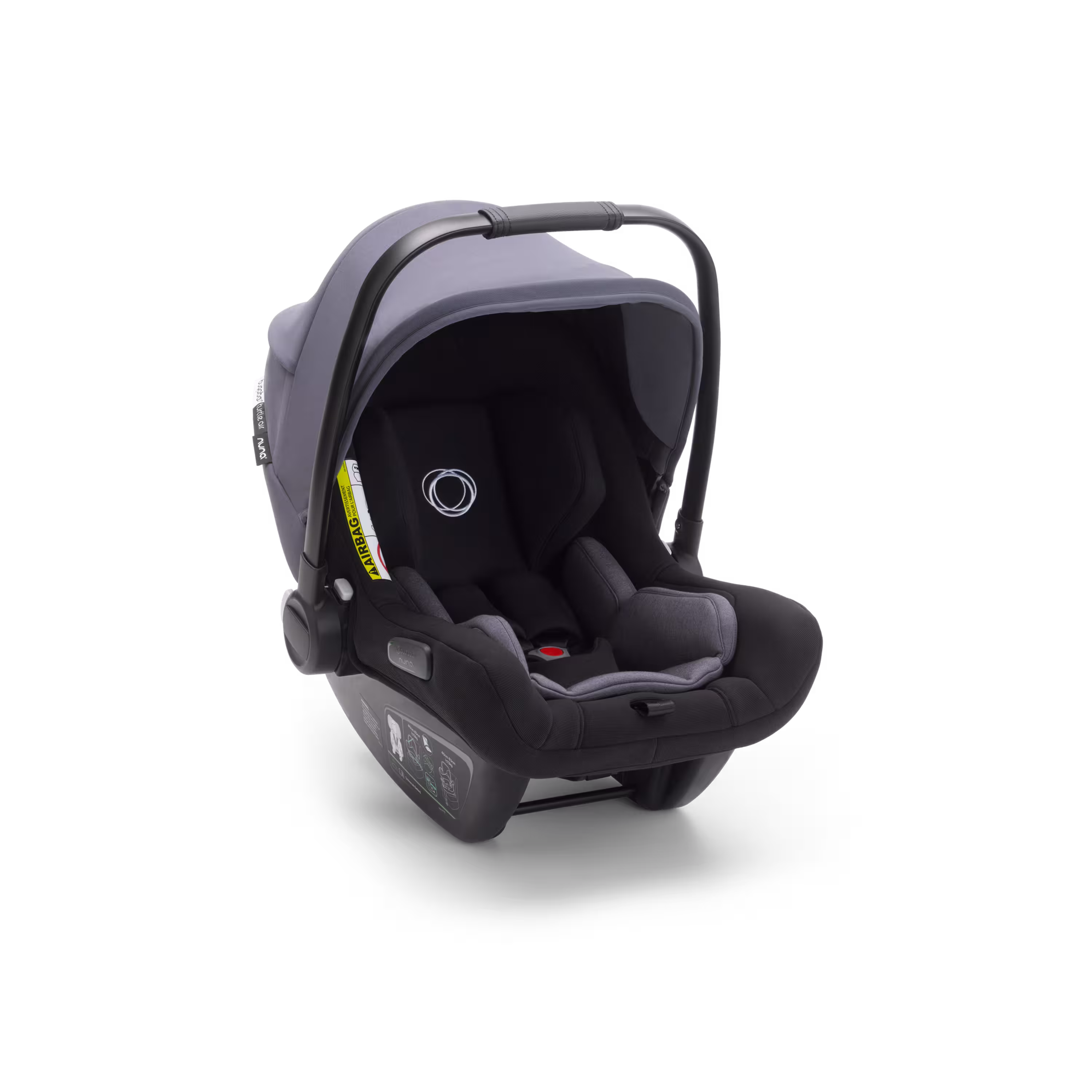 Bugaboo Fox 2 travel system steel blue sun canopy, steel blue fabrics, black base - Main Modal Image Slide 10 of 15