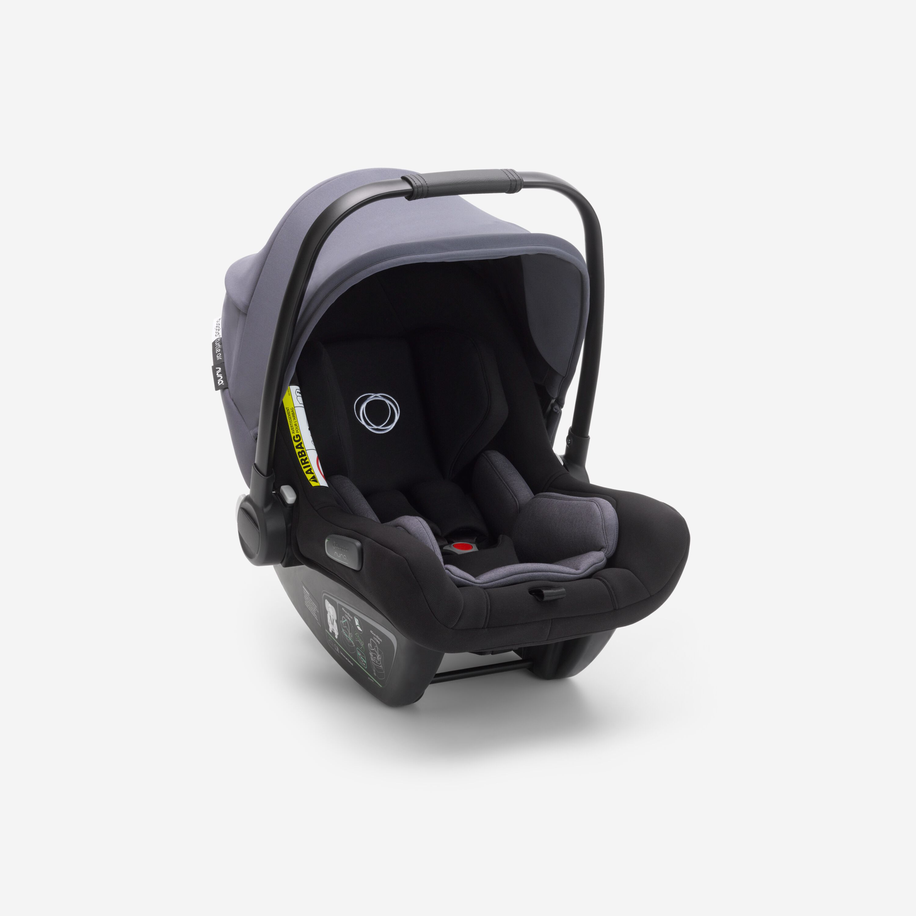 Bugaboo Fox 2 travel system steel blue sun canopy, steel blue fabrics, black base - Main Modal Image Slide 10 of 15