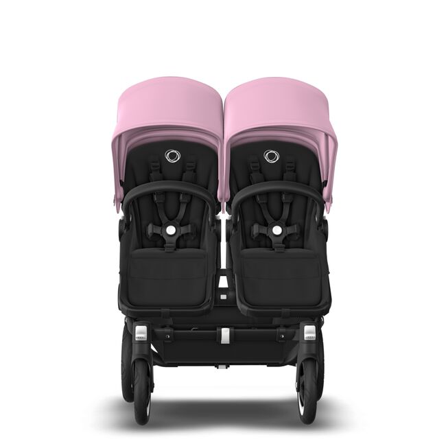 US - D2T stroller bundle black, black, soft pink - Main Image Slide 2 of 2