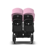 US - D2T stroller bundle black, black, soft pink - Thumbnail Slide 2 of 2