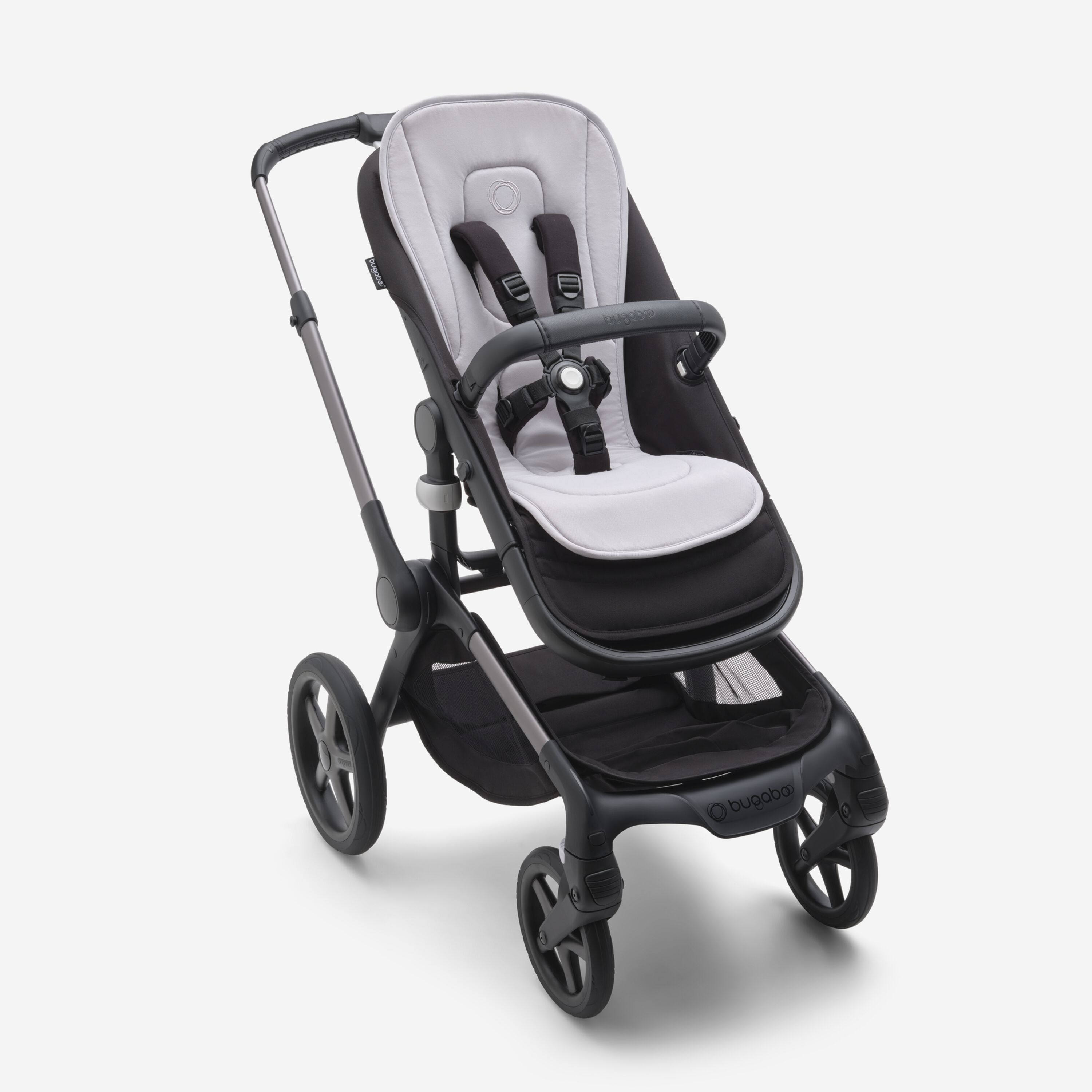 Bugaboo dual comfort seat liner RW fabric NA MISTY GREY - Main Modal Image Slide 2 of 4