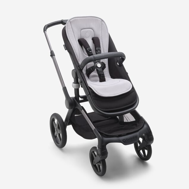 Bugaboo dual comfort seat liner RW fabric NA MISTY GREY - Main Image Slide 2 of 4