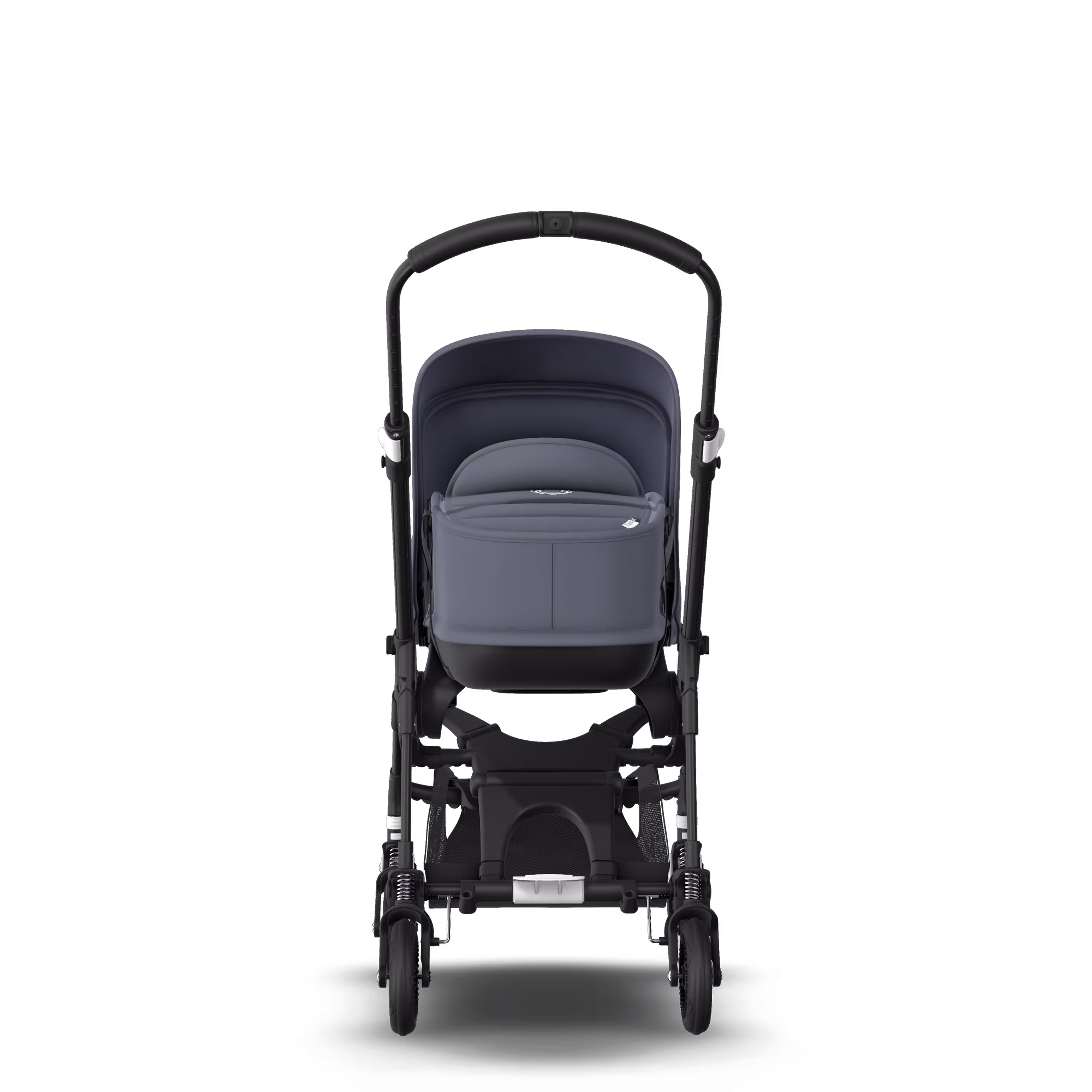 Bugaboo Bee 5 travel system steel blue sun canopy, steel blue fabrics, black base - Main Modal Image Slide 5 of 16