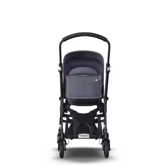 Bugaboo Bee 5 travel system steel blue sun canopy, steel blue fabrics, black base - Main Image Slide 5 of 16