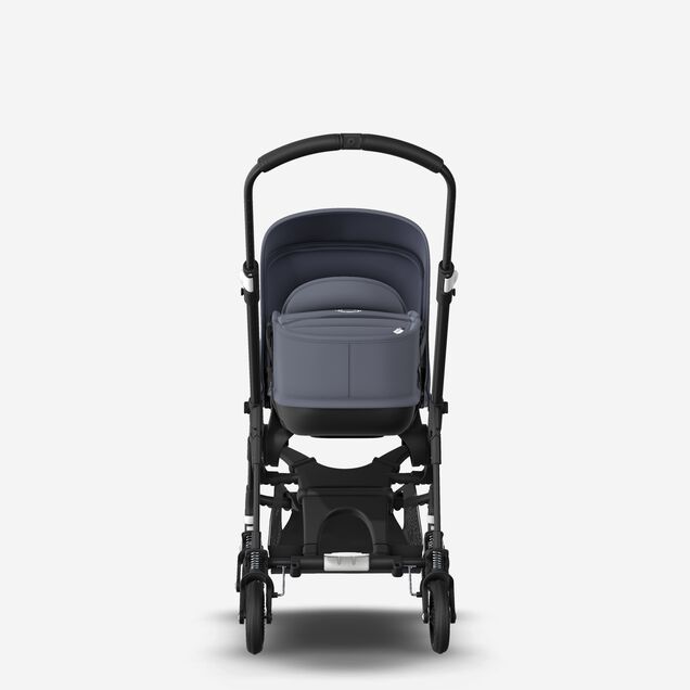 Bugaboo Bee 5 travel system steel blue sun canopy, steel blue fabrics, black base - Main Image Slide 5 of 16
