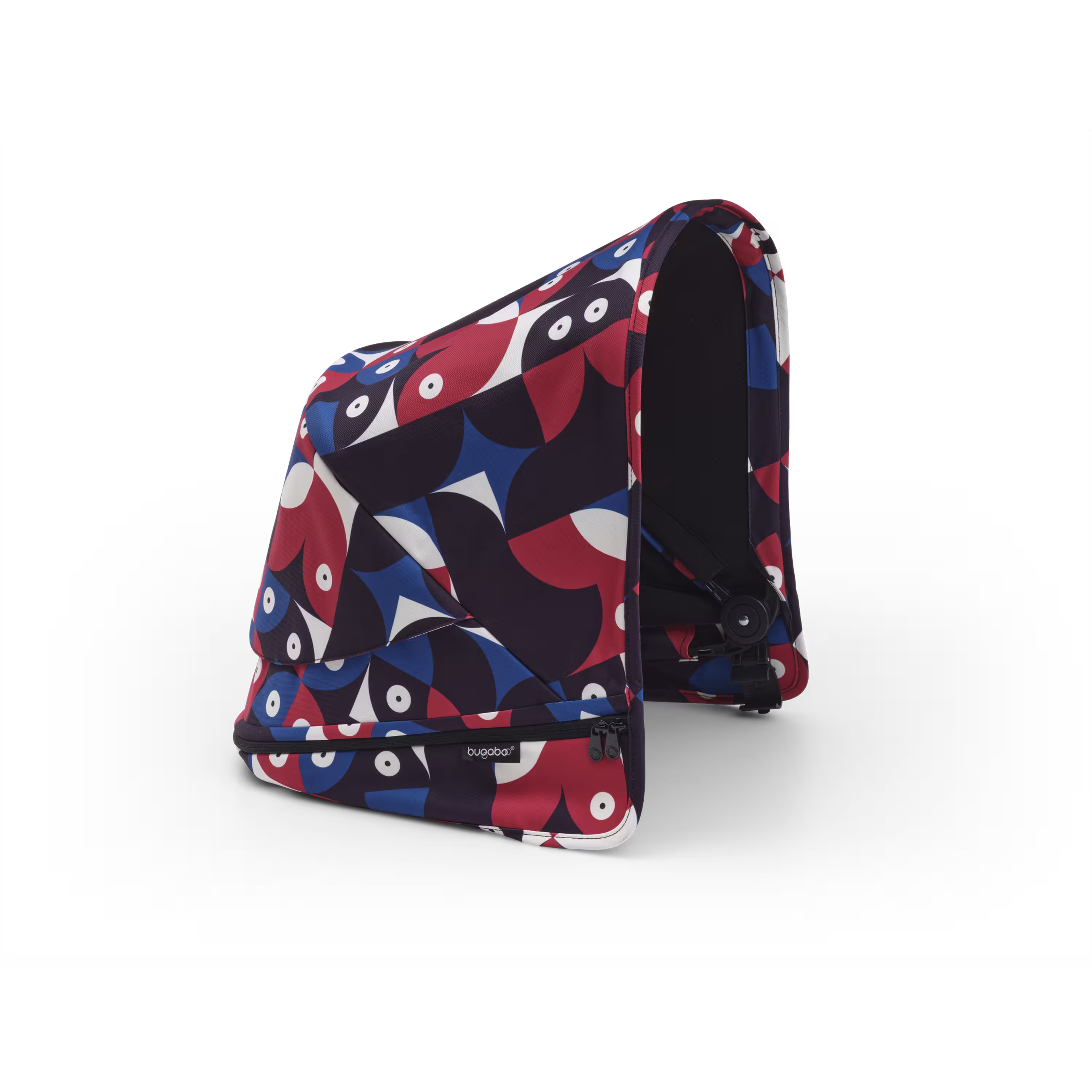 Bugaboo Donkey 5 sun canopy Animal Explorer RED/ BLUE - Main Modal Image Slide 3 of 3