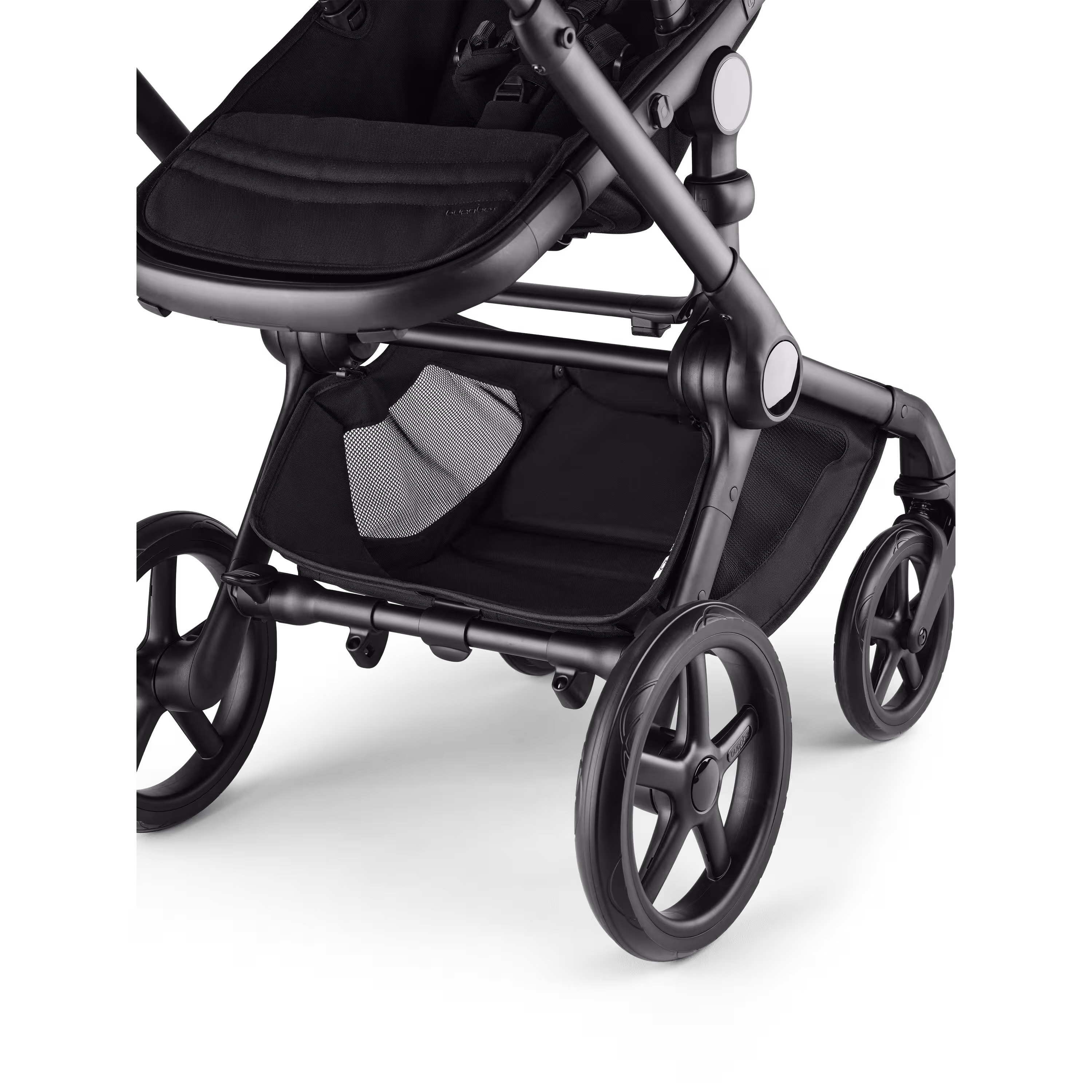 Bugaboo x Konges SlØjd limited edition Fox 5 Renew 2-in-1 pushchair black base, heritage black fabrics, dusty pink sun canopy - Main Modal Image Slide 5 of 12