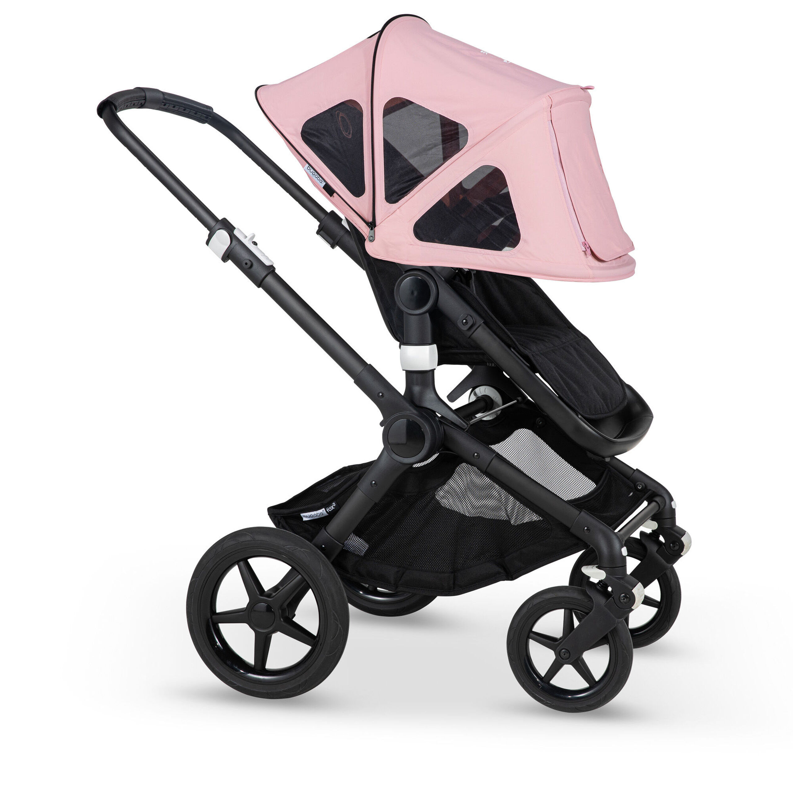 Bugaboo Fox/Cameleon3 breezy sun canopy SOFT PINK - Thumbnail Slide 15 of 25