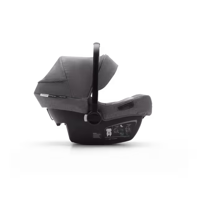 Bugaboo Donkey 3 Duo travel system grey melange sun canopy, grey melange fabrics, black base - Main Image Slide 9 of 14