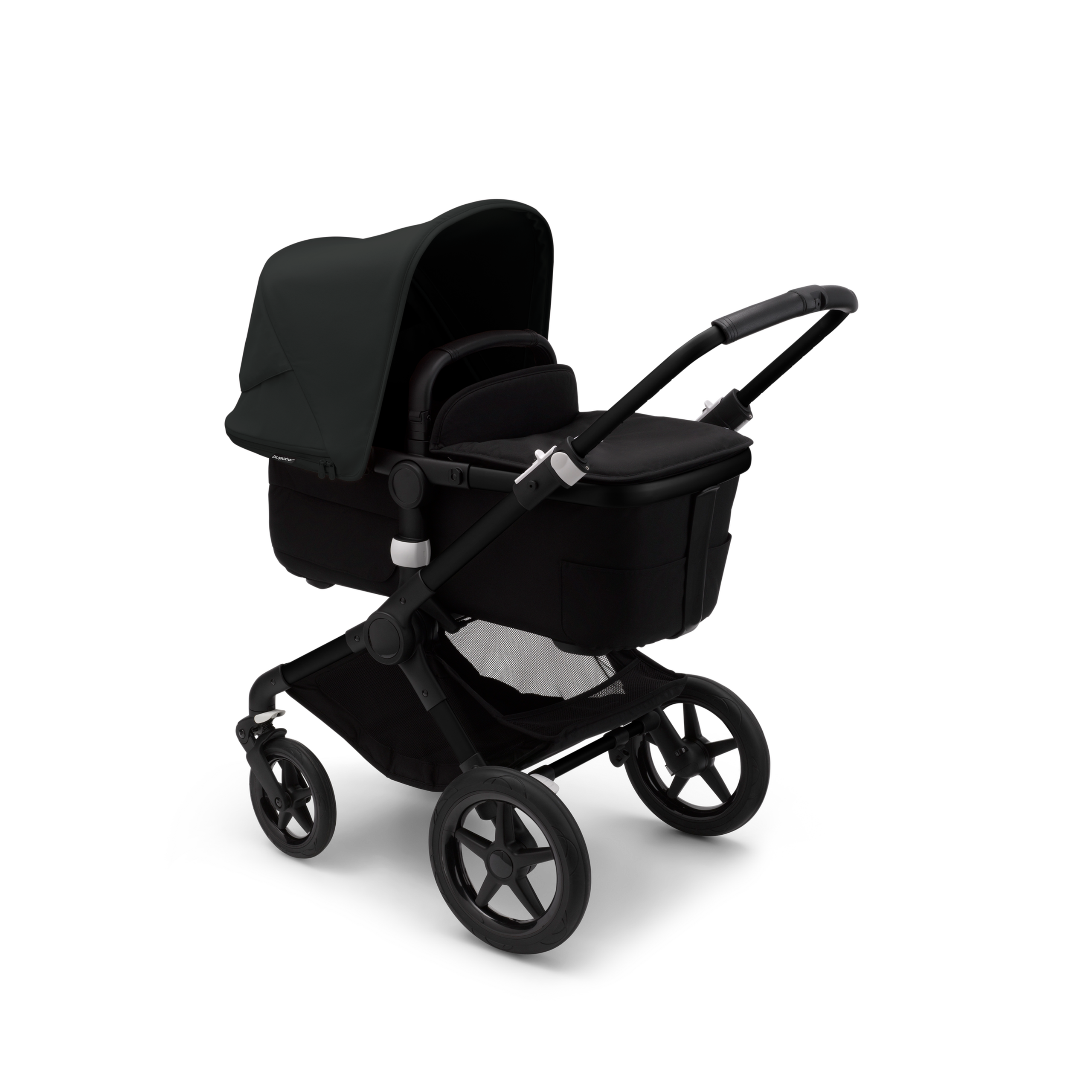 Refurbished Bugaboo Fox 3 complete IL BLACK/MIDNIGHT BLACK-MIDNIGHT BLACK - Thumbnail Slide 2 of 5