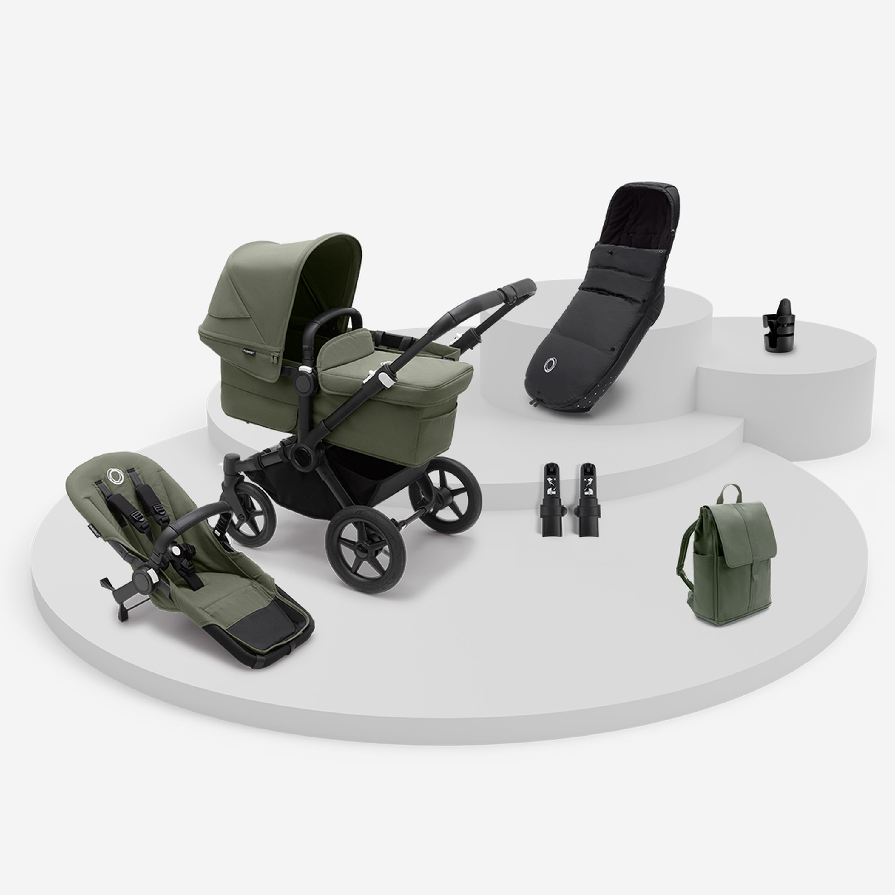 Bugaboo Donkey 5 Mono Essential stroller bundle - Main Modal Image Slide 1 of 6