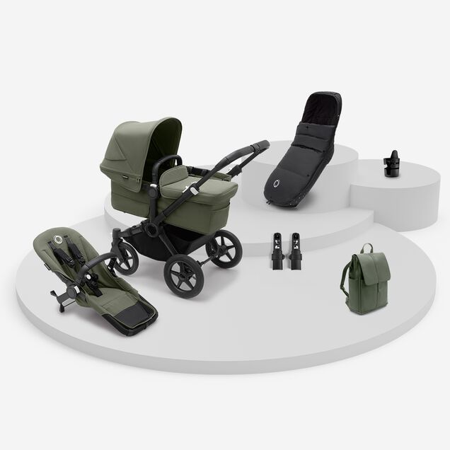 Bugaboo Donkey 5 Mono Essential stroller bundle - Main Image Slide 1 of 6