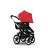Bugaboo Donkey sun canopy RED (ext) - Thumbnail Slide 2 of 8