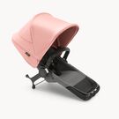 Bugaboo Donkey 5 Duo extension set complete GREY MÉLANGE-MORNING PINK