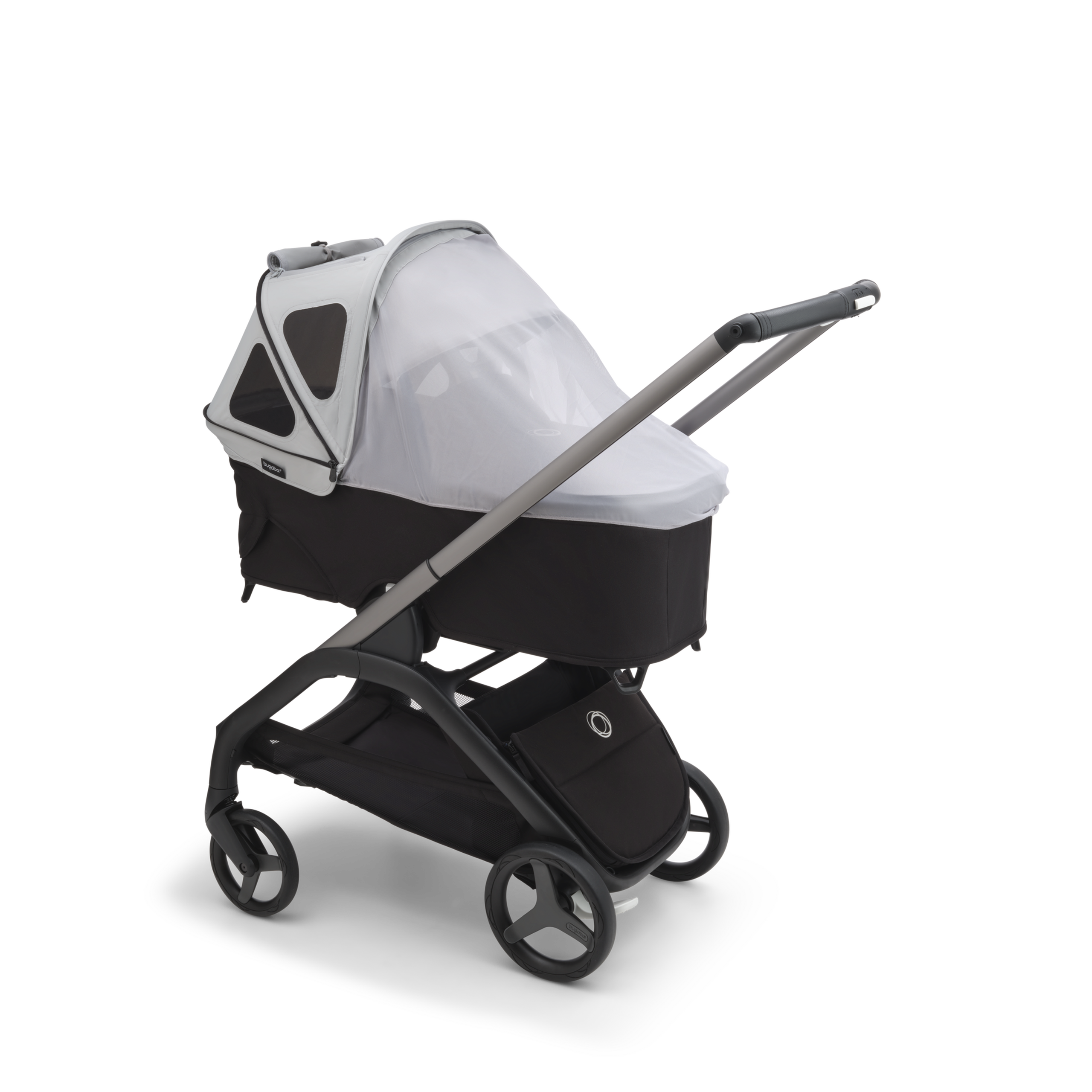 Refurbished Bugaboo Dragonfly breezy sun canopy MISTY GREY - Thumbnail Slide 4 of 5