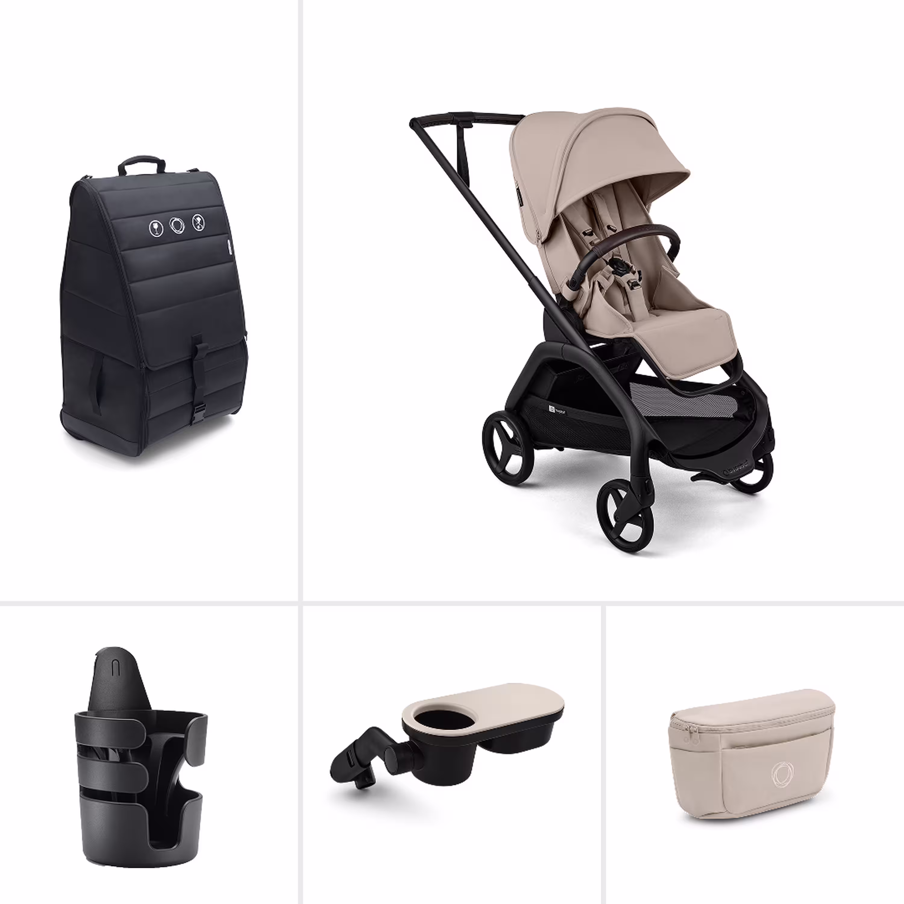 Bugaboo Dragonfly Plus Stroller Travel Bundle - Main Modal Image Slide 1 of 7