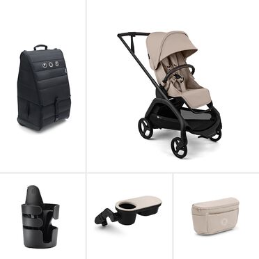 Bugaboo Dragonfly Plus Stroller Travel Bundle