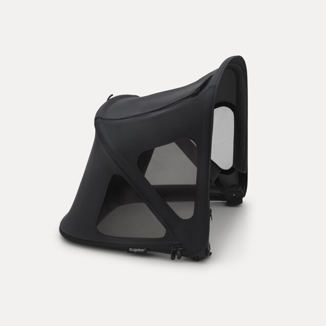 Bugaboo Fox/Cameleon3/Lynx breezy sun canopy v2 MIDNIGHT BLACK - Main Image Slide 6 of 6