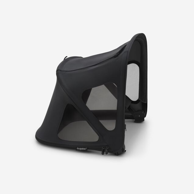 Bugaboo Fox/Cameleon3/Lynx breezy sun canopy v2 MIDNIGHT BLACK - Main Image Slide 6 of 6