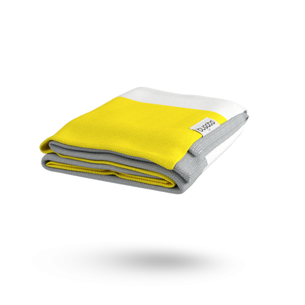 Bugaboo Light Cotton Blanket - BRIGHT YELLOW MULTI