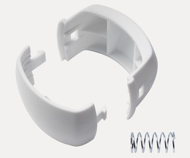 Bugaboo Cameleon3 square button seat frame WHITE - Main Image Slide 1 van 2