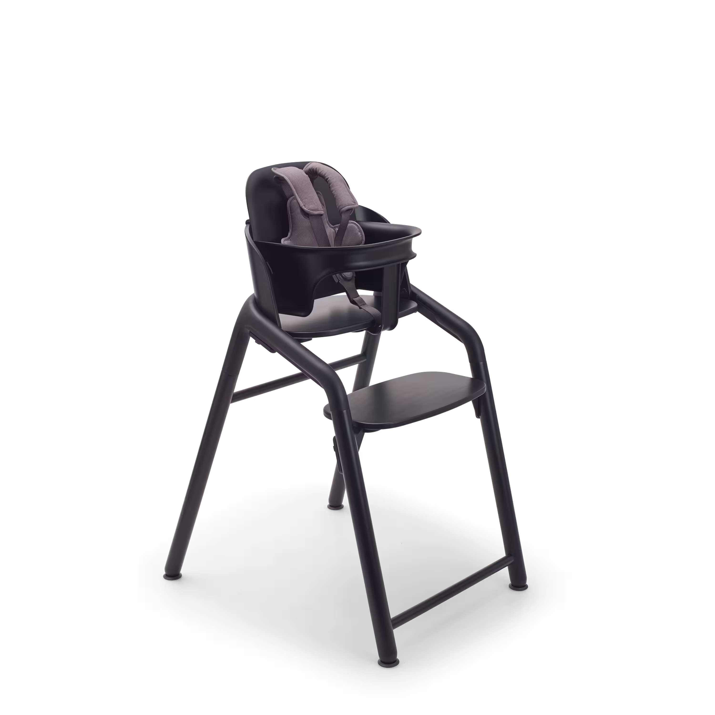 Bugaboo Giraffe chair and baby set with harness in black. - Main Modal Image Slide 2 of 4