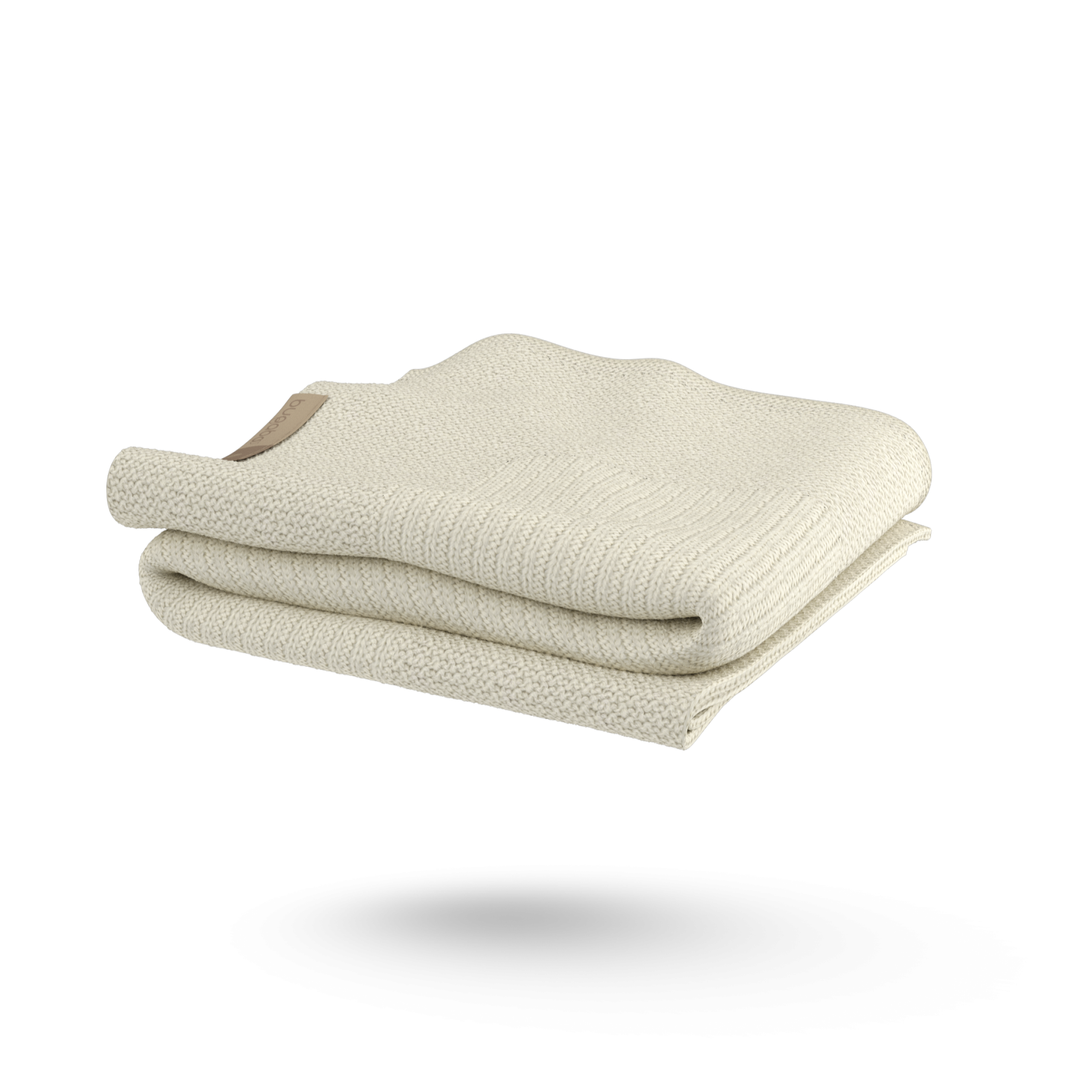 Bugaboo Soft Wool Blanket OFF WHITE MELANGE - Thumbnail Slide 7 of 9