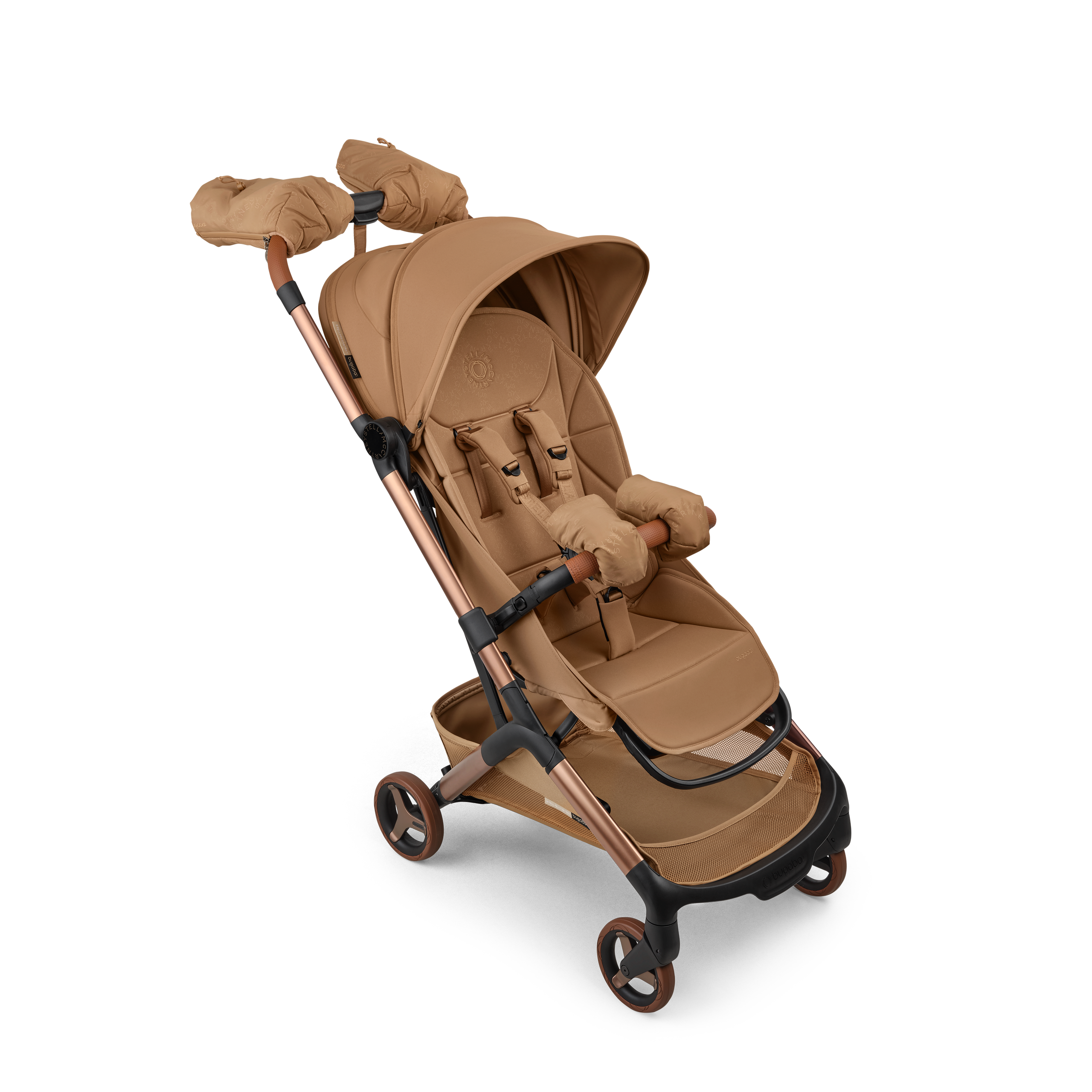 Bugaboo X StellaMcCartney mittens TOBACCO BROWN - Thumbnail Slide 5 of 6