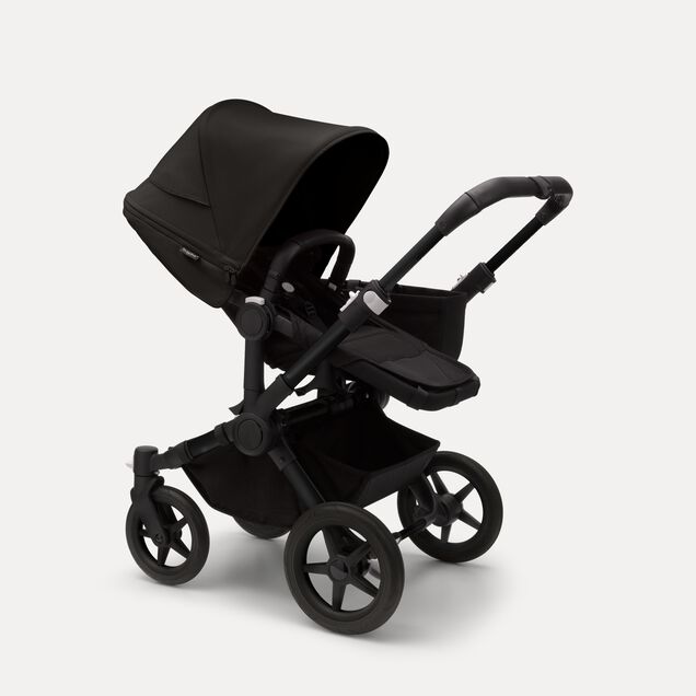 Refurbished Bugaboo Donkey 5 Mono complete BLACK/MIDNIGHT BLACK-MIDNIGHT BLACK - Main Image Slide 4 of 8