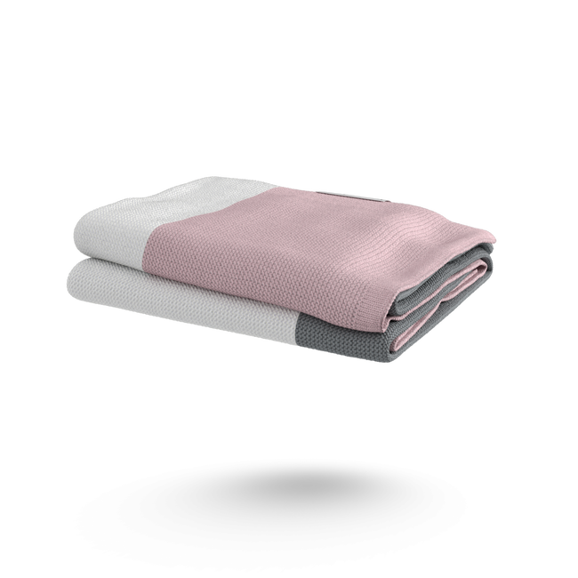 Bugaboo Light Cotton Blanket - SOFT PINK MULTI