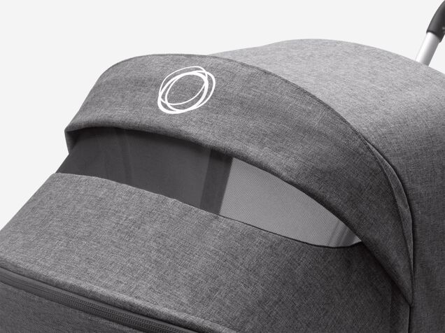 Bugaboo Bee6 sun canopy RW fabric NA GREY MELANGE - Main Image Slide 2 of 23