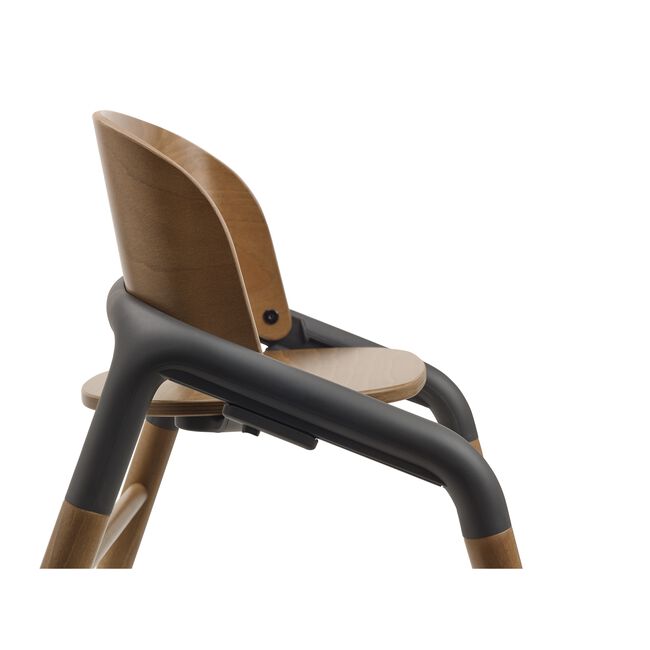 Seat of the Bugaboo Giraffe chair in warm wood/grey. - Main Image Slide 4 of 6