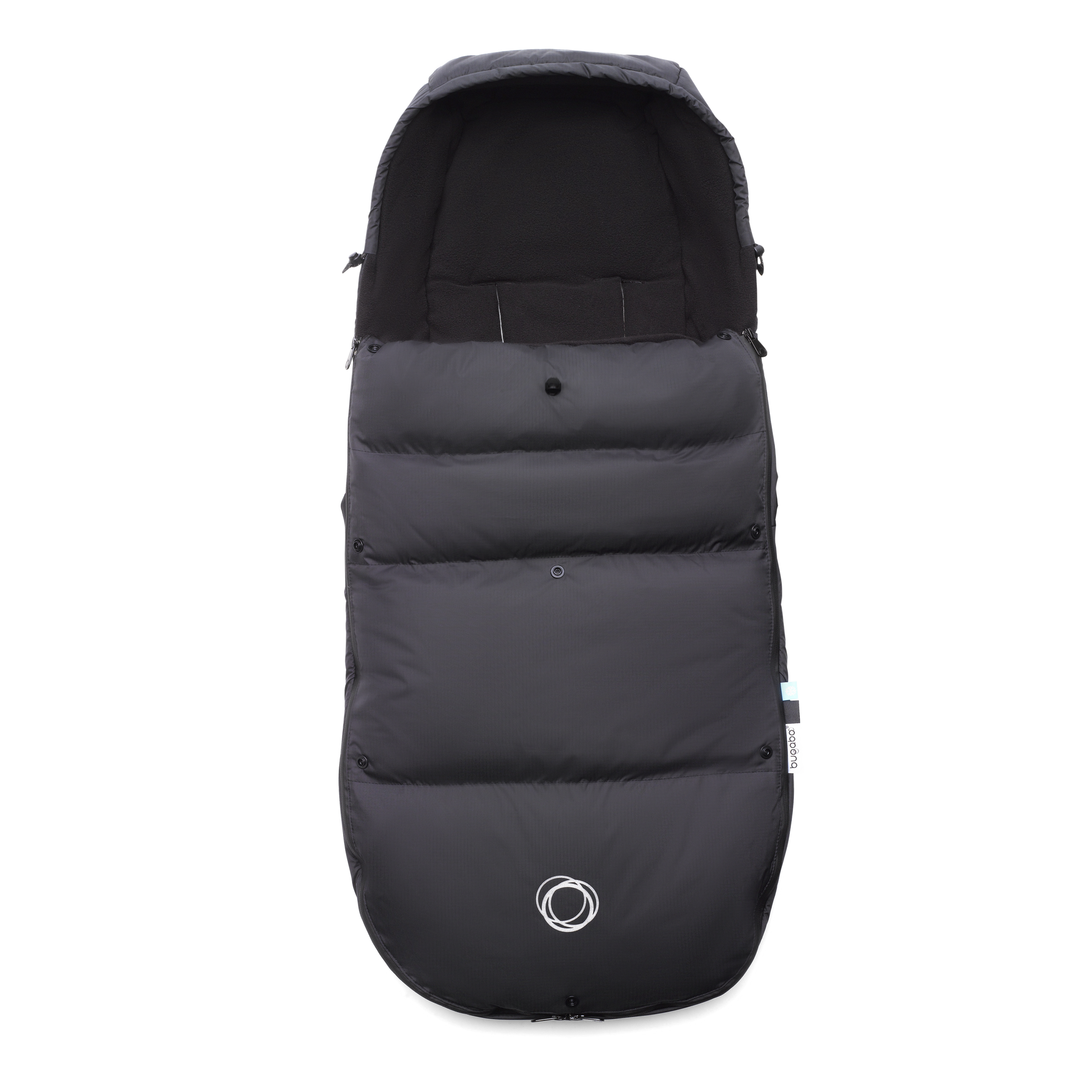 Bugaboo performance winter footmuff RW fabric NA MIDNIGHT BLACK - Thumbnail Slide 5 of 5