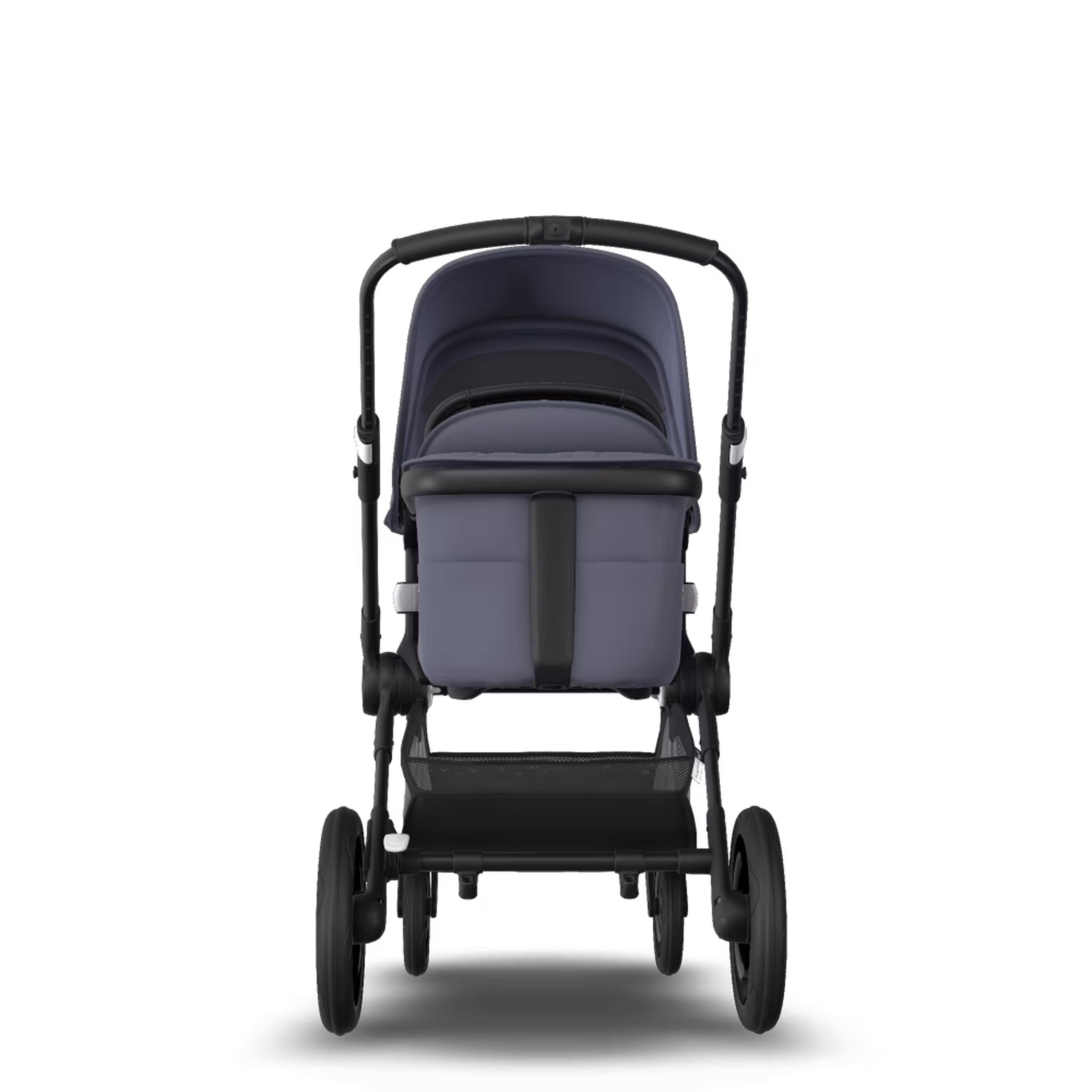 Bugaboo Fox 2 travel system steel blue sun canopy, steel blue fabrics, black base - Main Modal Image Slide 4 of 15