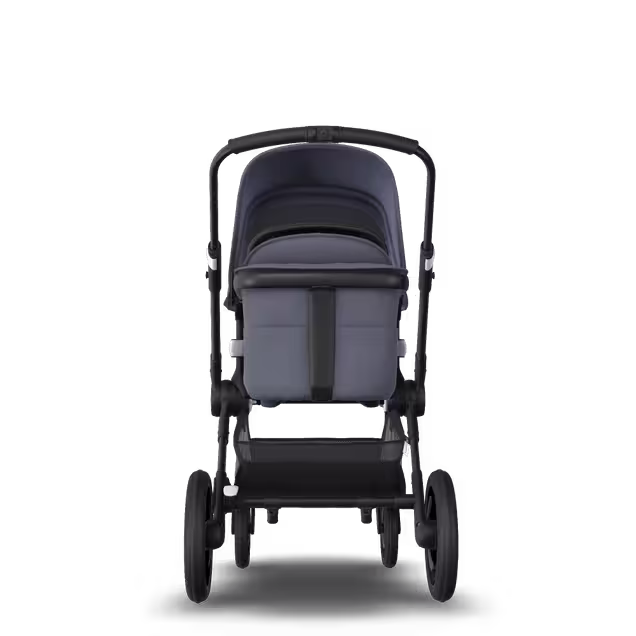 Bugaboo Fox 2 travel system steel blue sun canopy, steel blue fabrics, black base - Main Image Slide 4 of 15