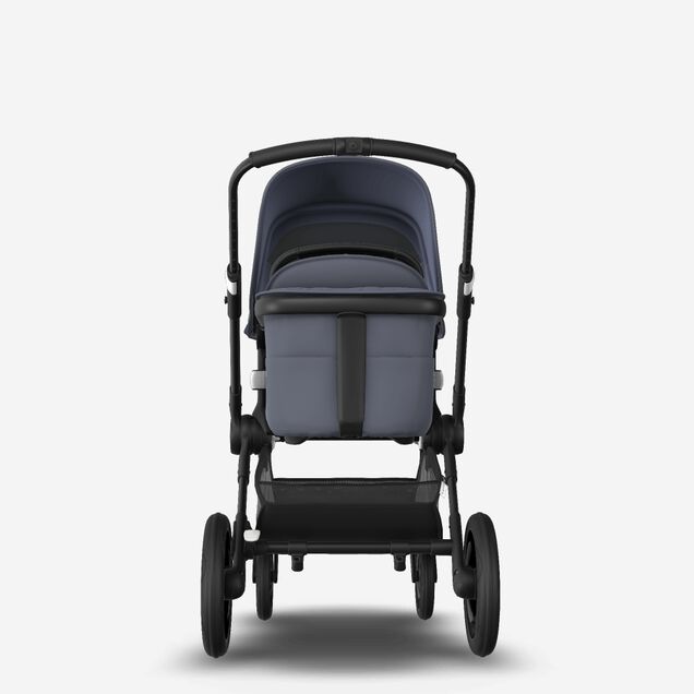 Bugaboo Fox 2 travel system steel blue sun canopy, steel blue fabrics, black base - Main Image Slide 4 of 15