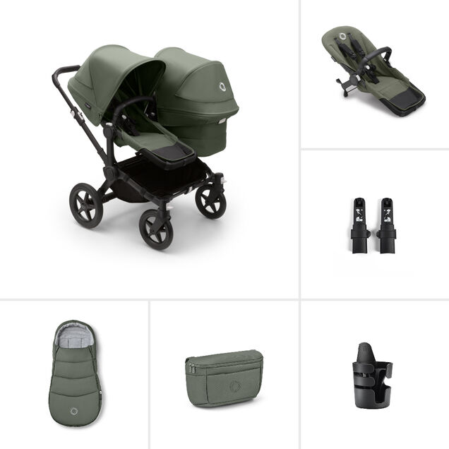 Bugaboo Donkey 5 Duo Unverzichtbare Kinderwagen-Sets - Main Image Slide 1 of 6