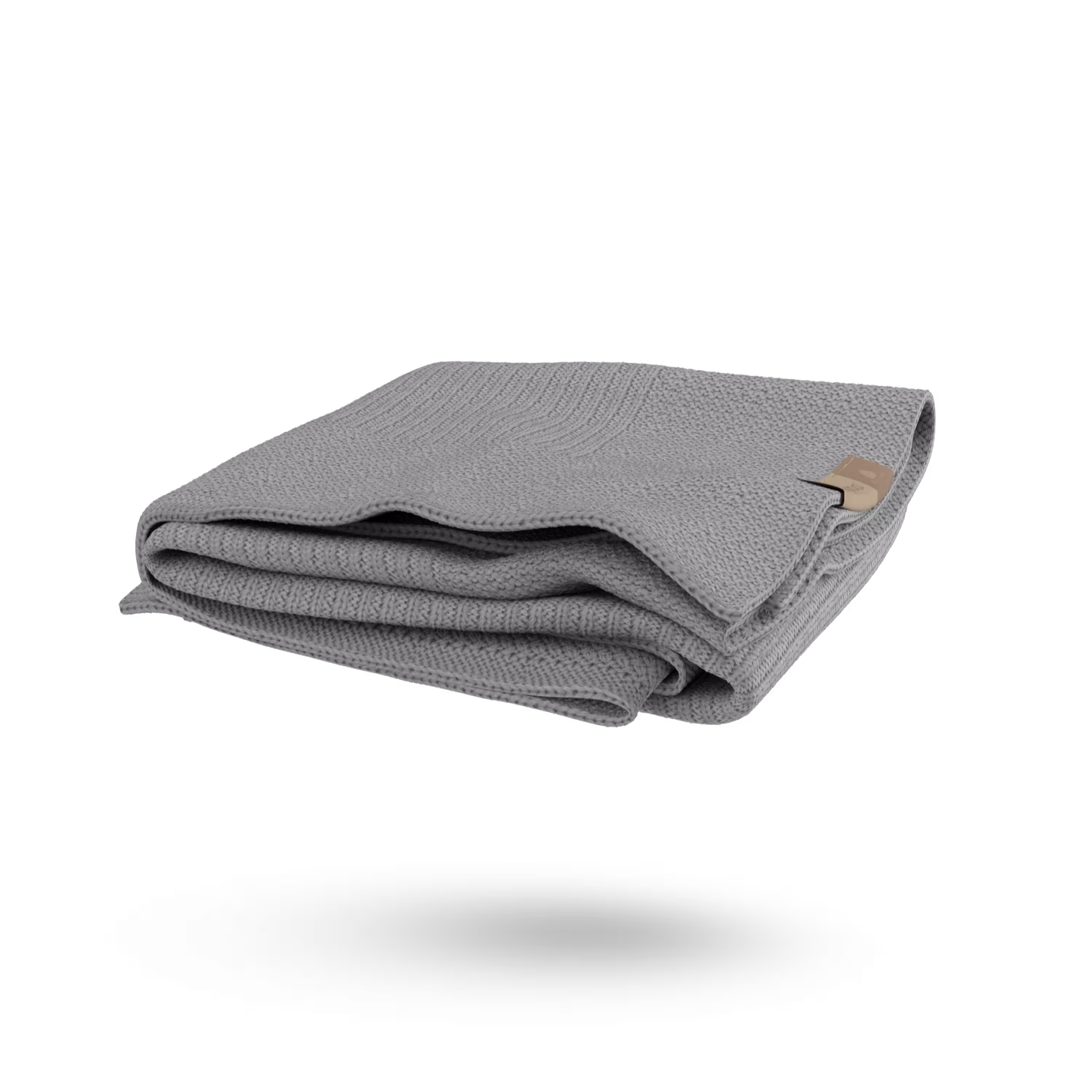 Bugaboo Soft Wool Blanket LIGHT GREY MELANGE - Main Modal Image Slide 3 of 10