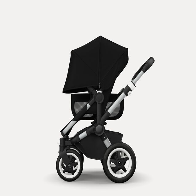Refurbished Bugaboo Donkey Mono complete ALU/BLACK-BLACK - Main Image Slide 7 van 8