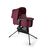 Bugaboo Kangaroo 2-in-1 pram black base, dark cherry red fabrics, dark cherry red sun canopy - Thumbnail Slide 18 of 18